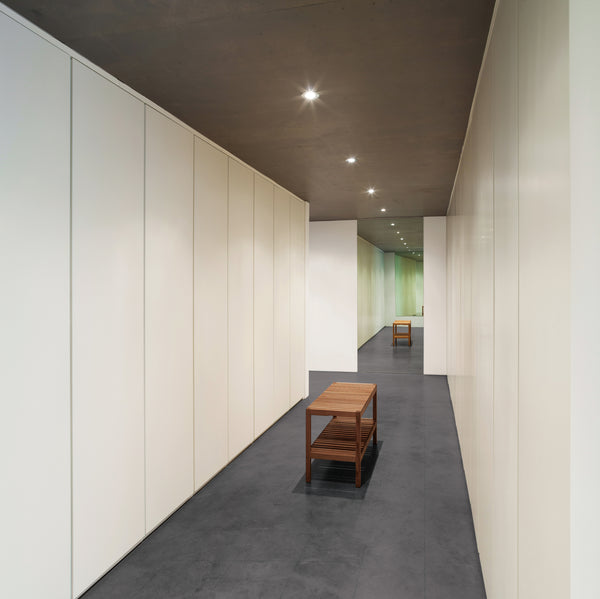 Peel and Stick Dark Grey Concrete Vinyl Floor tiles