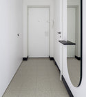 Peel and Stick Grey Terrazzo Vinyl Floor tiles