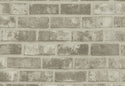Premium Light Grey brick Self Adhesive Wallpaper Interior Film _W 123 cm