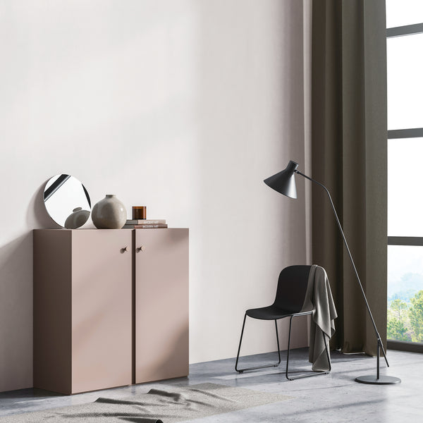 Premium Plain Mountbatten Pink Self Adhesive Wallpaper Peel and stick vinyl Film - Luzen&Co