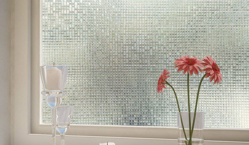 3D Mini tile Static Cling Window Film