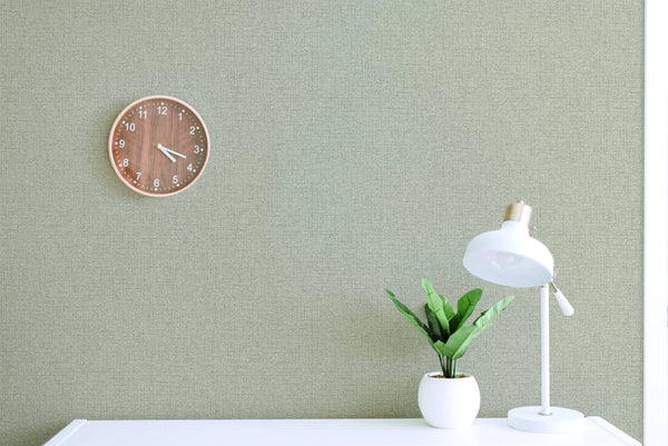 Fabric Effect Brown Self Adhesive Wallpaper Interior Sheet - Luzen&Co