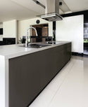 Grey Metal Self Adhesive Wallpaper Interior Sheet - Luzen&Co