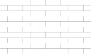 Plain White Brick Self Adhesive Wallpaper Interior Sheet - Luzen&Co