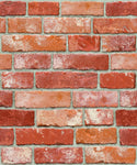 Rustic Brick Self Adhesive Wallpaper Interior Sheet - Luzen&Co
