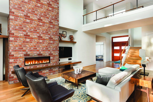 Rustic Brick Self Adhesive Wallpaper Interior Sheet - Luzen&Co