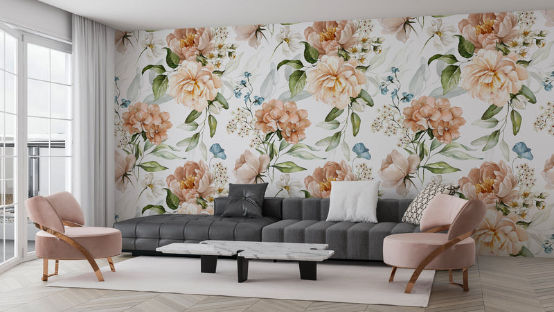 Spring Flowers Design Wallpaper , Wallpaper shop in Sydney, Australia