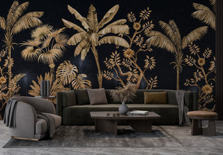 Abstract Trees in the Dark Wallpaper Luzenandco Wallpaper shop in Sydney Australia Luzen&co