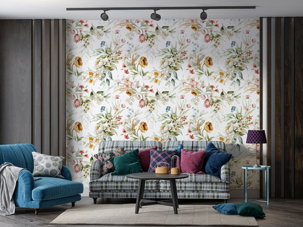 Charming Flowers Design Wallpaper, Wallpaper shop in Sydney, Australia