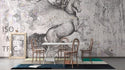 Da Vinci’s Pegasus Art Design Wallpaper Luzenandco Wallpaper shop in Sydney Australia Luzen&co