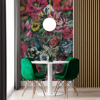 Retro Flowers Art Design Wallpaper, Wallpaper shop in Sydney, Australia