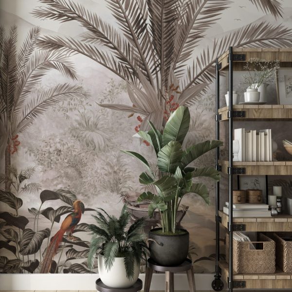 Autumn Tropical Forest Design Wallpaper Luzenandco Wallpaper shop in Sydney Australia Luzen&co