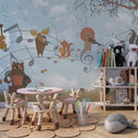 Animals with Musical Instruments Wallpaper Luzenandco Wallpaper shop in Sydney Australia Luzen&co