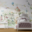 Cloud Castle Kids Wallpaper Luzenandco Wallpaper shop in Sydney Australia Luzen&co