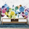 Watercolor Brush Marks Wallmural Luzenandco Wallpaper shop in Sydney Australia Luzen&co