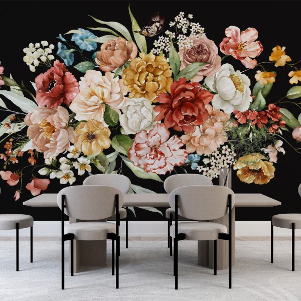 Watercolor Flowers Design Wallpaper , Wallpaper shop in Sydney, Australia