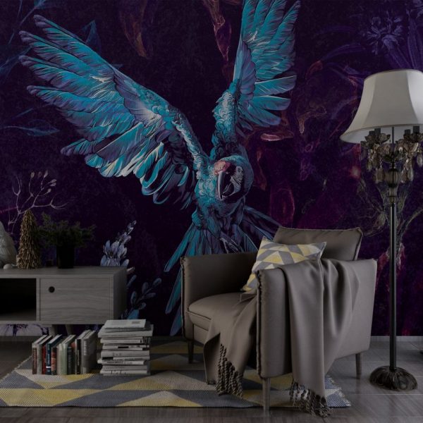 Exotic Bird Floral Wallpaper Luzenandco Wallpaper shop in Sydney Australia Luzen&co