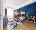 Solid Blue Carpet Design Wallpaper Luzenandco Wallpaper shop in Sydney Australia Luzen&co