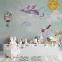 Dragon and Unicorn Wallpaper Luzenandco Wallpaper shop in Sydney Australia Luzen&co