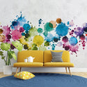 Watercolor Brush Marks Wallmural Luzenandco Wallpaper shop in Sydney Australia Luzen&co