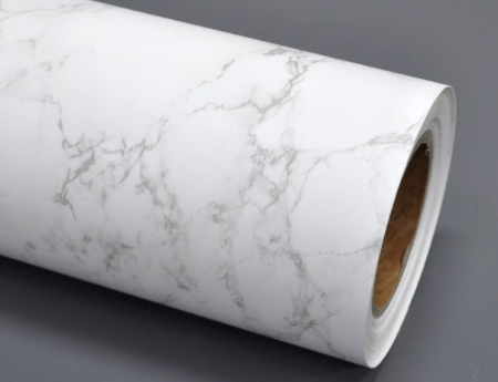 Premium White Pastel Marble Self Adhesive Wallpaper Vinyl Film in Sydney