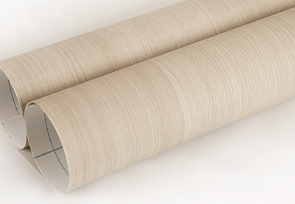 Premium Bleached Oak Vinyl Wrap Film - Self Adhesive Contact WallPaper for Kitchen Benchtop, Splashback &amp; Doors (123cm Wide)