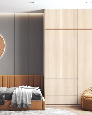 Premium Bleached Oak Vinyl Wrap Film - Self Adhesive Contact WallPaper for Kitchen Benchtop, Splashback &amp; Doors (123cm Wide)