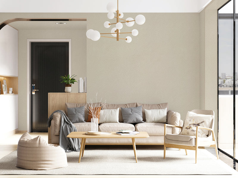 123cm Extra Wide Self-Adhesive Fabric Textured Film for Cabinets, Wardrobes &amp; Interior Walls