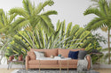 Green Tone Tropical Self adhesive wallpaper
