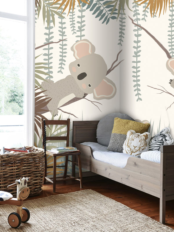 Koala Kids Self Adhesive Wallpaper, Wall sticker, Wall poster, Wall Decal - Luzen&co