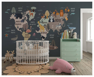 Kids Self adhesive wallpaper Peel and Stick wallpaper  - Luzen&Co