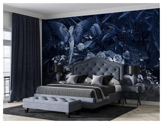 Mystic Design Blue Tones Wall Mural Self Adhesive Wallpaper - Australia Luzen&Co