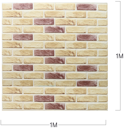 3D Peel and Stick Foam Brick Wall Panels Self adhesive Luzen& Co