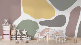 Colorful Huge Dots Wallpaper, Wall sticker, Wall poster, Wall Decal - Luzen&co