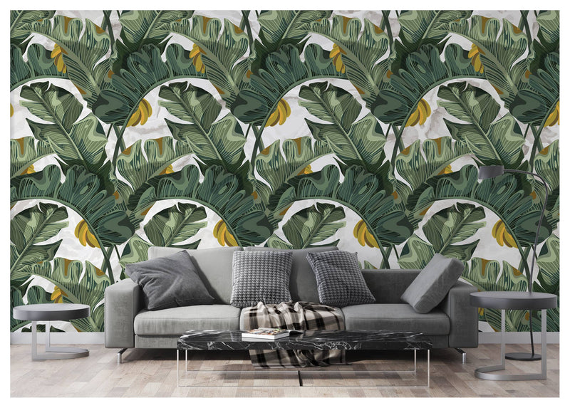 Banana Trees Self adhesive wallpaper