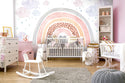 Little Heart into Rainbow Peel and Stick Wallpaper, Wall sticker, Wall poster