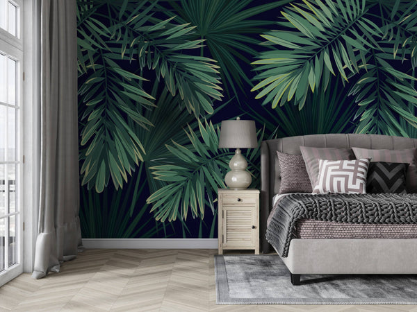 Tropical Self adhesive Wallpaper Peel and stick Mural wallpaper in Australia - Luzen&Co