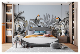 Tropical Forest Self adhesive Wallpaper