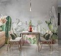 Tropical Self adhesive Wallpaper Peel and stick Mural wallpaper in Australia - Luzen&Co