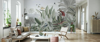 Tropical Self adhesive Wallpaper Peel and stick wallpaper - Luzen&Co
