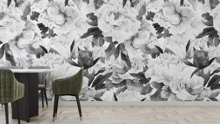 Floral Vintage Self adhesive wallpaper, Flower Peel and stick Wallpaper in Australia - Luzen&Co
