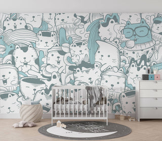 Peel  Stick Wallpaper for Kids  Nursery Rooms  Whimsical Party