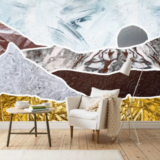 Nature Look Collage Wall Mural Peel and Stick Wallpaper - Australia -Luzen&Co