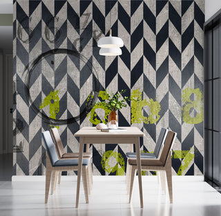 Geometric Patterns and Letters Wallpaper in Australia