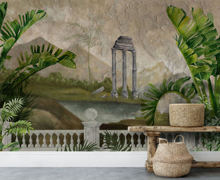 Tropical Self adhesive Wallpaper Peel and stick wallpaper in Australia - Luzen&Co