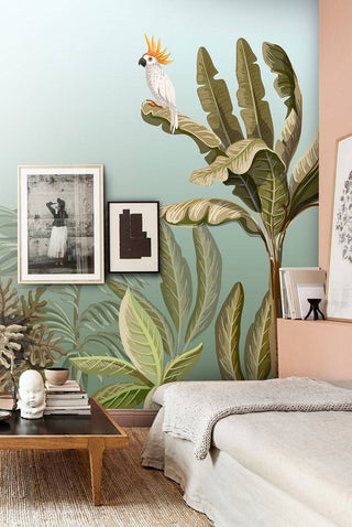 Tropical Self adhesive Wallpaper Peel and stick wallpaper - Luzen&Co