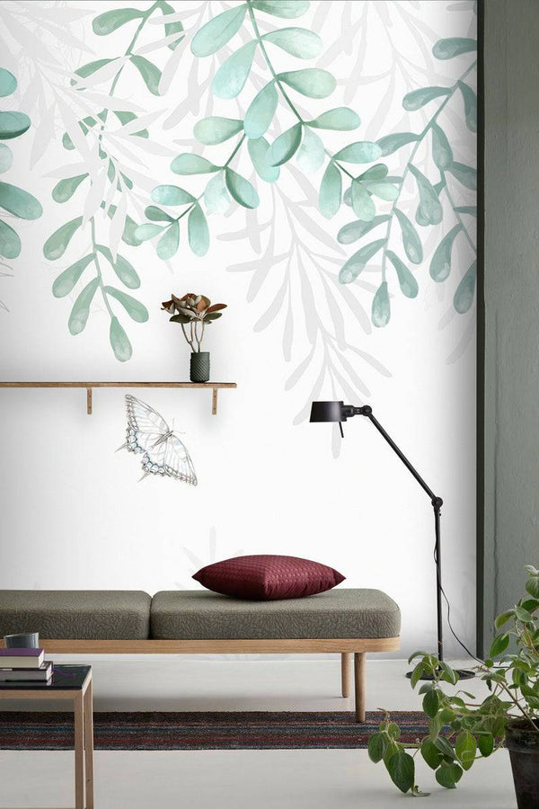 Eucalyptus Leaf Self adhesive Wallpaper