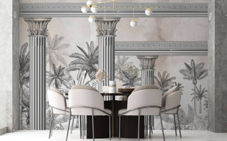Hellenistic Style Scultures Peel and Stick wallpaper