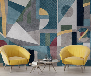 Geometric Patterns Modern Wallpaper - Luzen&Co
