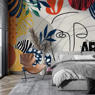 Art Abstract Patterns Modern Wall Mural Wallpaper - Luzen&co